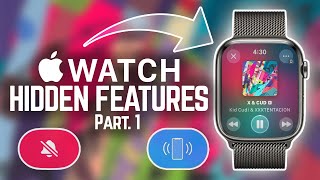 Hidden Features Tips amp Tricks On Apple Watch With WatchOS 10  2024 [upl. by Ojeitak]