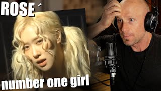 Truly moved Vocal Coach Reaction amp SongVocal Analysis for ROSÉ  number one girl [upl. by Jordison]