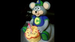 How I Made e a Rainbow Chuck E Cheese Cake [upl. by Ranita49]