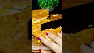 Mouthwatering cheese Sandwich shorts sandwich healthy asmr [upl. by Juan]