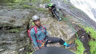 Trinidad Rincon Waterfall Rappel [upl. by Atnahsa]