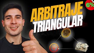 ¡ARBITRAJE TRIANGULAR GANO 16 USD POR OPERACIÓN [upl. by Akitan]