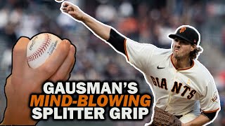 Kevin Gausman and his Unique Splitter Grip [upl. by Anahpos616]