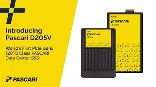 Introducing Pascari D2O5V  The 128TB Class Gen5 SSD [upl. by Emya]