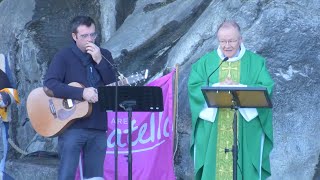 Messe de 10h à Lourdes du 19 novembre 2023 avec Fratello  Journée mondiale des pauvres [upl. by Lasala857]