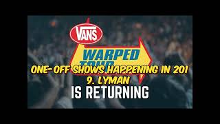 Warped Tour Returning in 2025 Rumors Are Heating Up [upl. by Annawat896]