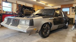 Foxbody K member swapped Cutlass Part 2 [upl. by Leaper420]