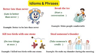 Idioms and Phrases  English Vocabulary  Joy Kids [upl. by Nora38]