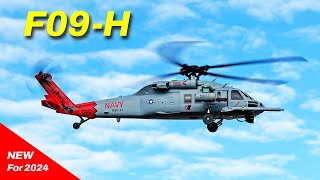 Beautiful  F09H Navy RC Helicopter  Review [upl. by Olrac]