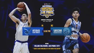 SemiFinals  Ateneo Blue Eagles vs Sanzar Pharma  2023 BolaTV Asiabasket Las Piñas Championship [upl. by Colette]