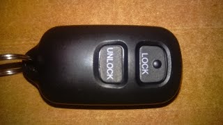 Toyota key fob programming works for most Toyota car keys [upl. by Ris]