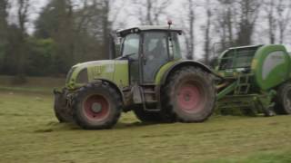 December baling in Castleblaney [upl. by Notgnimer]