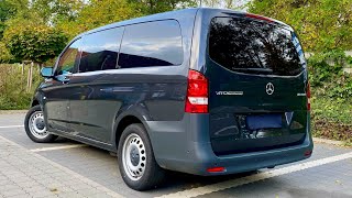 2022 Mercedes Benz Vito 116 CDI Tourer  pov test drive [upl. by Haeluj531]