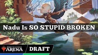 Nadu Is SO STUPID BROKEN  Modern Horizons 3 Draft  MTG Arena [upl. by Ameg]