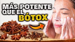 Este es el BOTOX natural SIN AGUJAS❗️Quita ARRUGAS flacidez empareja el tono de piel y REJUVENECE [upl. by Gardie]