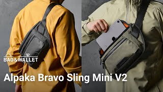 Обзор слингсумки Alpaka Bravo Sling Mini V2 [upl. by Marya438]