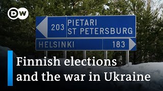 War in Ukraine overshadows Finland vote  DW News [upl. by Ssor]