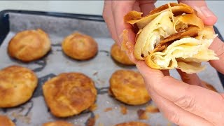 BÖREĞİ YİYENLER TARİF İSTEDİ 💯 el açması börek tarifi [upl. by Ardnua]