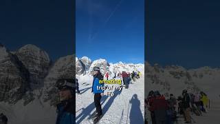 quotIt was the best trip of my lifequot  Navids experience travel grouptravel grouptrip ski [upl. by Atsirak]