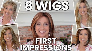 8 Wigs  First Impressions and Reviews [upl. by Budworth]