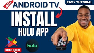 How to Install Hulu App on Android TV 2024 Without Google Play Store [upl. by Yro]