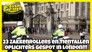 BOEVENSPOTTER 23 ZAKKENROLLERS EN TIENTALLEN OPLICHTERS GESPOT IN LONDON 213 [upl. by Enyamrahs]