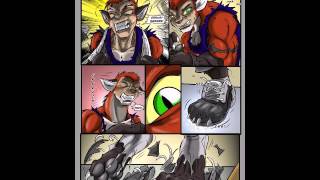 Werefox TF Comic Animation [upl. by Sapphera651]