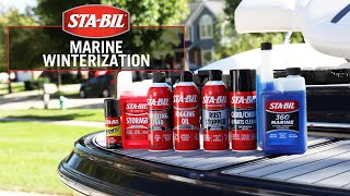 Winterize Marine Engines With STABIL [upl. by Macri304]