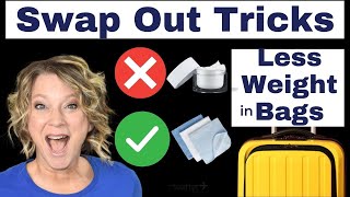 Travel Tips to Pack Light Reduce Weight in Your Bags [upl. by Nevarc]