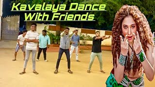 Kavalaya Dance With Friends  Instagram  Kavalaya song  Jailer song [upl. by Almallah]