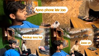 Breakup prank on my girlfriend Gone wrong 😥 phone fenk krr chale gae [upl. by Ellehcim746]