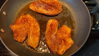 Pan Fried Tilapia [upl. by Eigna]