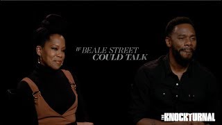 Regina King Stephan James amp Cast Talk If Beale Street Could Talk [upl. by Criswell4]