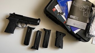 Unboxing  Beretta 92X Compact G Model w Rail [upl. by Wassyngton]