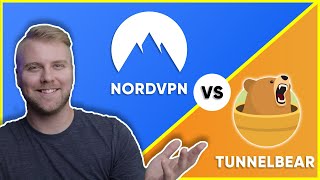 NordVPN vs TunnelBear 🎯 2024 VPN Comparison Review [upl. by Booze416]