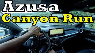 2023 Kia Forte GT Azusa Canyon run [upl. by Eerej]