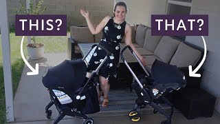 Doona vs Evenflo Shyft Dualride  Best Car Seat Stroller [upl. by Auot]