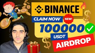 🔥Binance New Airdrop 100000 usdt claim now ✅ Dont miss📌 binance Airdrop  playbux crypto 🔥🔥 [upl. by Salokin427]