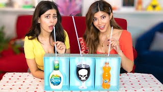 We Tried the DEATH STRAW Challenge w AzzyLand [upl. by Ahcorb782]