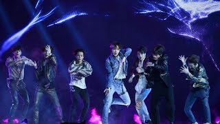 BTS  Concert Paris 19102018  Intro  Idol [upl. by Luing555]