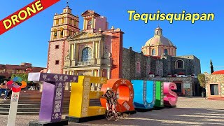 Tequisquiapan Querétaro Mexico 2024 Drone 4K [upl. by Nolyarb]