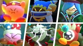 Kirby Star Allies  All Character Death Animations amp Game Over Screens DLC Included [upl. by Rooney]