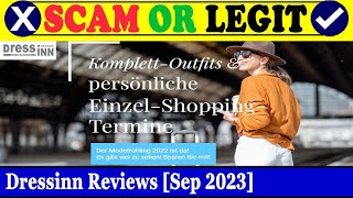 Dressinn Reviews Sep 2023  Is This A Trustworthy Site Find Out  Scam Inspecter [upl. by Sihonn]