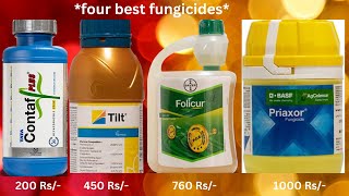 శిలీంధ్రనాశకాల వాడకం అవసరమా కాదాcontaf plus hexaconazole tilt propiconazole prixor basf [upl. by Eelyam]