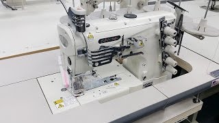 KANSAI SPECIAL NW8803GMG Coverstitch Sewing Machine Demo Video [upl. by Nathan202]