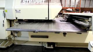 STRIPPIT 1250S CNC TURRET PRESS [upl. by Strander]