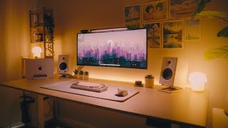 A Cozy Desk Setup You Can Probably Afford [upl. by Landel]