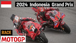 🏍️ MOTOGP RACE Results  2024 indonesian Grand Prix  Mandalika Circuit Martín  indonesianGP 🏁 [upl. by Jaeger]