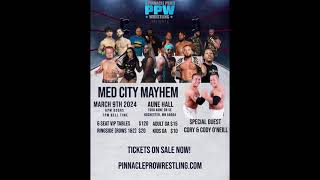 Pinnacle Pro Wrestling in Rochester MN March 9th 2024 [upl. by Dib820]