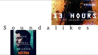 Soundalikes Forgotten by Lorne Balfe vs Strongman Tom Clancys Jack Ryan by Ramin Djawadi [upl. by Ana738]